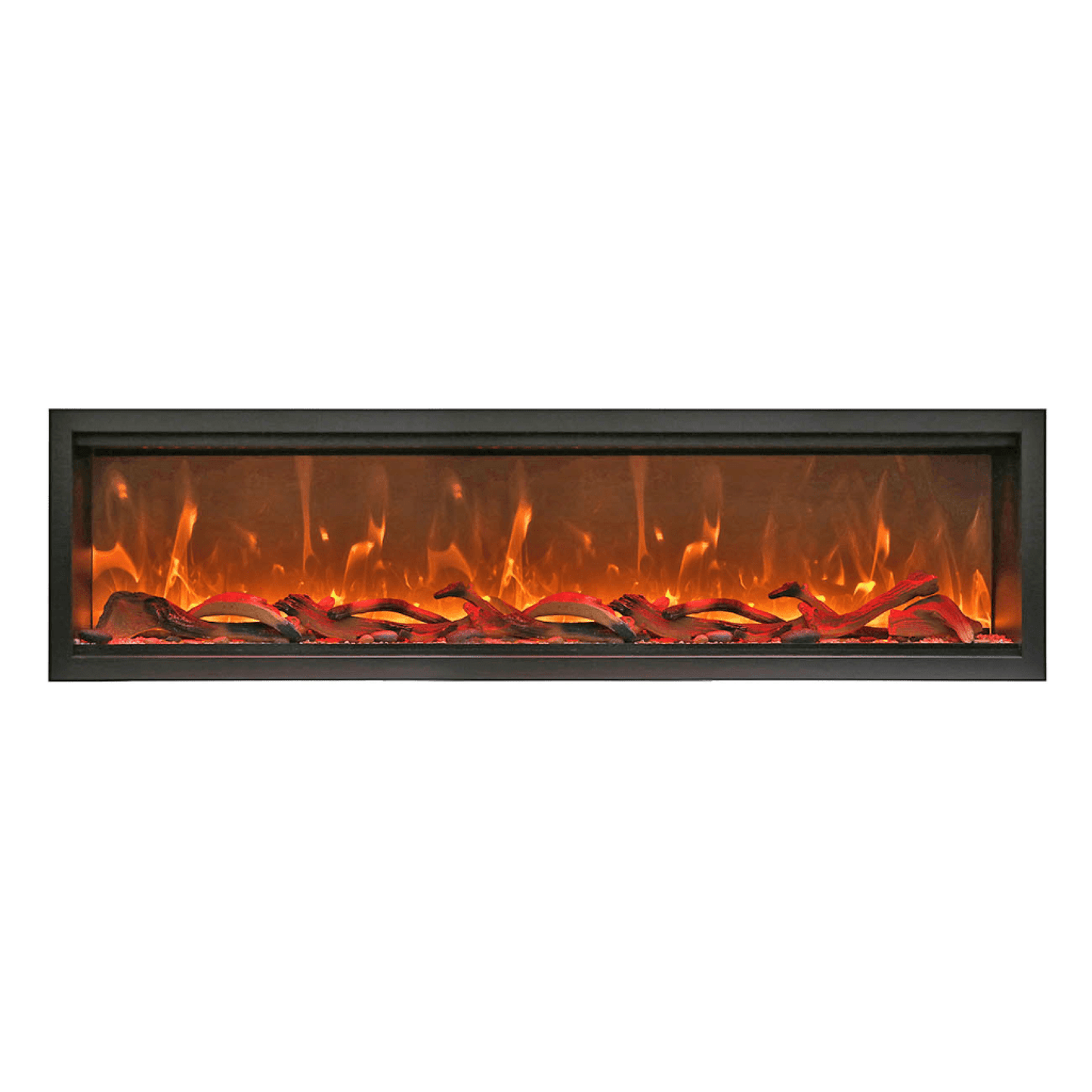 Amantii Symmetry Extra Tall 74" Indoor / Outdoor Built-in Smart WiFi Electric Fireplace