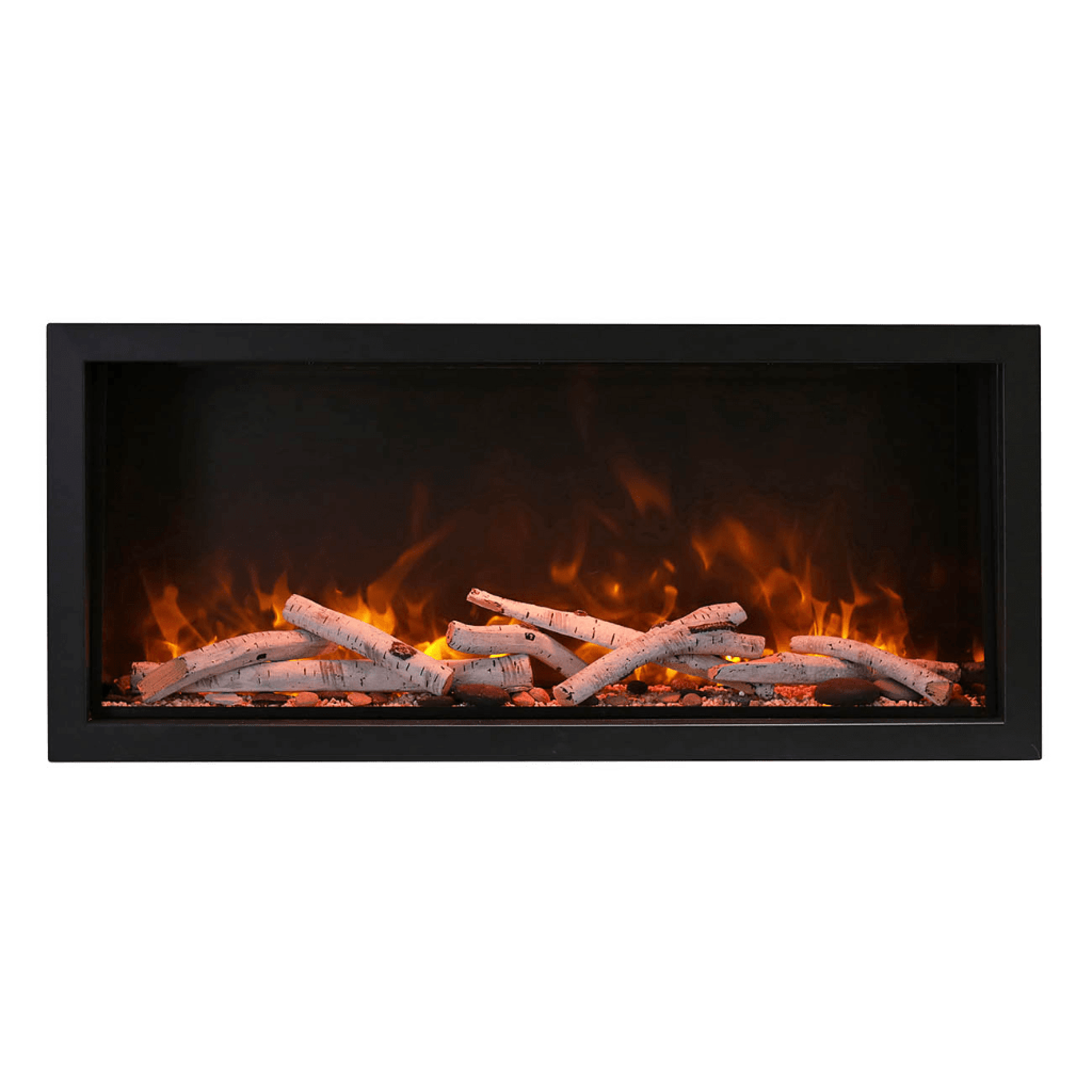Amantii Symmetry Extra Tall 74" Indoor / Outdoor Built-in Smart WiFi Electric Fireplace
