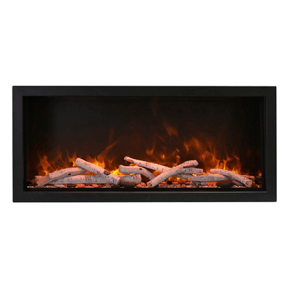 Amantii Symmetry Extra Tall 74" Indoor / Outdoor Built-in Smart WiFi Electric Fireplace