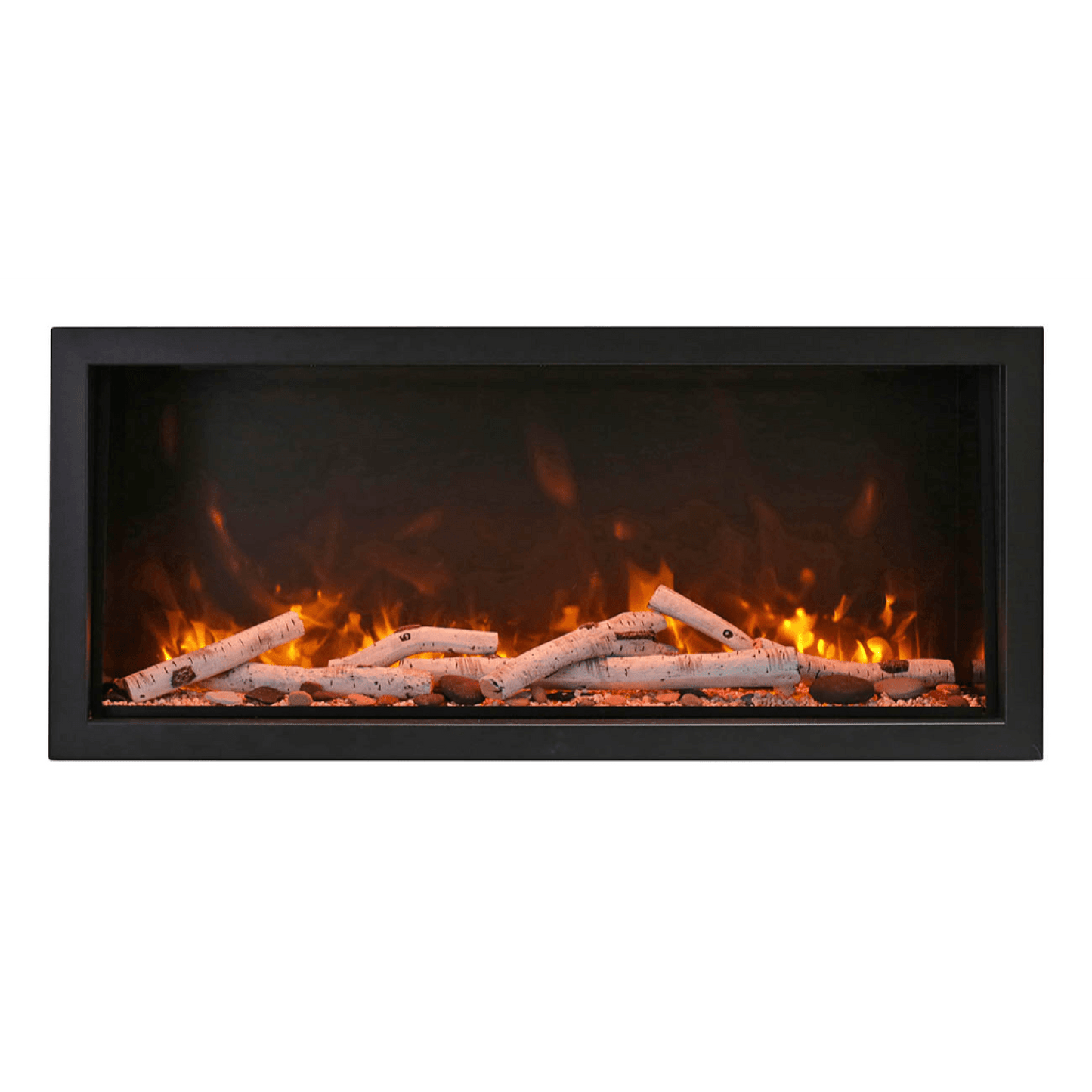 Amantii Symmetry Extra Tall 74" Indoor / Outdoor Built-in Smart WiFi Electric Fireplace