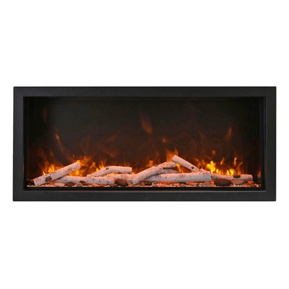 Amantii Symmetry Extra Tall 74" Indoor / Outdoor Built-in Smart WiFi Electric Fireplace