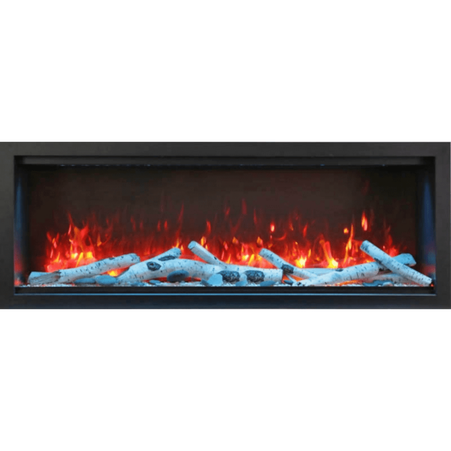 Amantii Symmetry Extra Tall 74" Indoor / Outdoor Built-in Smart WiFi Electric Fireplace