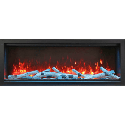 Amantii Symmetry Extra Tall 74" Indoor / Outdoor Built-in Smart WiFi Electric Fireplace