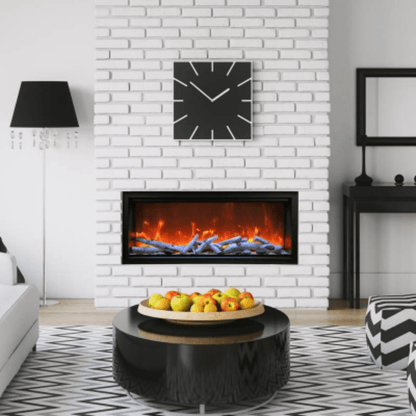 Amantii Symmetry Extra Tall 74" Indoor / Outdoor Built-in Smart WiFi Electric Fireplace