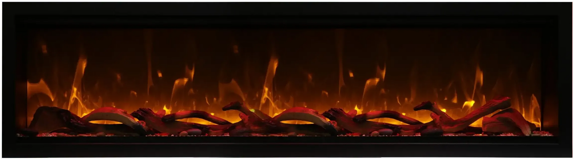 Amantii Symmetry Extra Tall Lumina 34" Indoor / Outdoor Built-in Smart Electric Fireplace