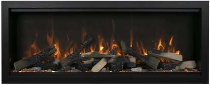 Amantii Symmetry Extra Tall Lumina 34" Indoor / Outdoor Built-in Smart Electric Fireplace