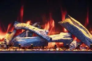 Amantii Symmetry Lumina 100" Indoor Outdoor Built-in Smart Electric Fireplace