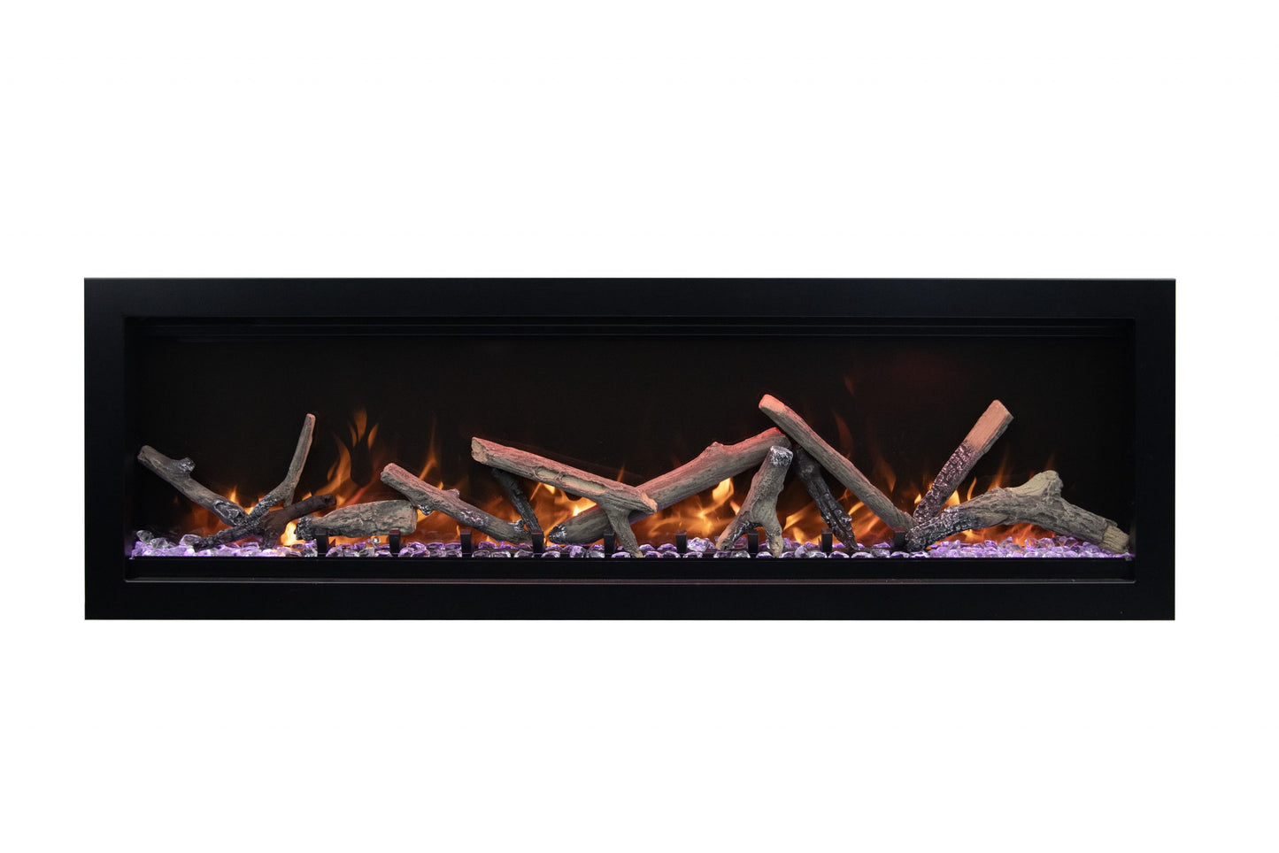 Amantii Symmetry Lumina 34" Indoor / Outdoor Built-in Smart Electric Fireplace