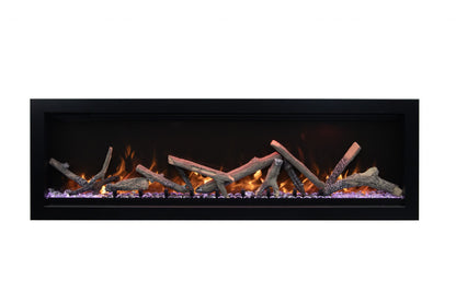 Amantii Symmetry Lumina 34" Indoor / Outdoor Built-in Smart Electric Fireplace
