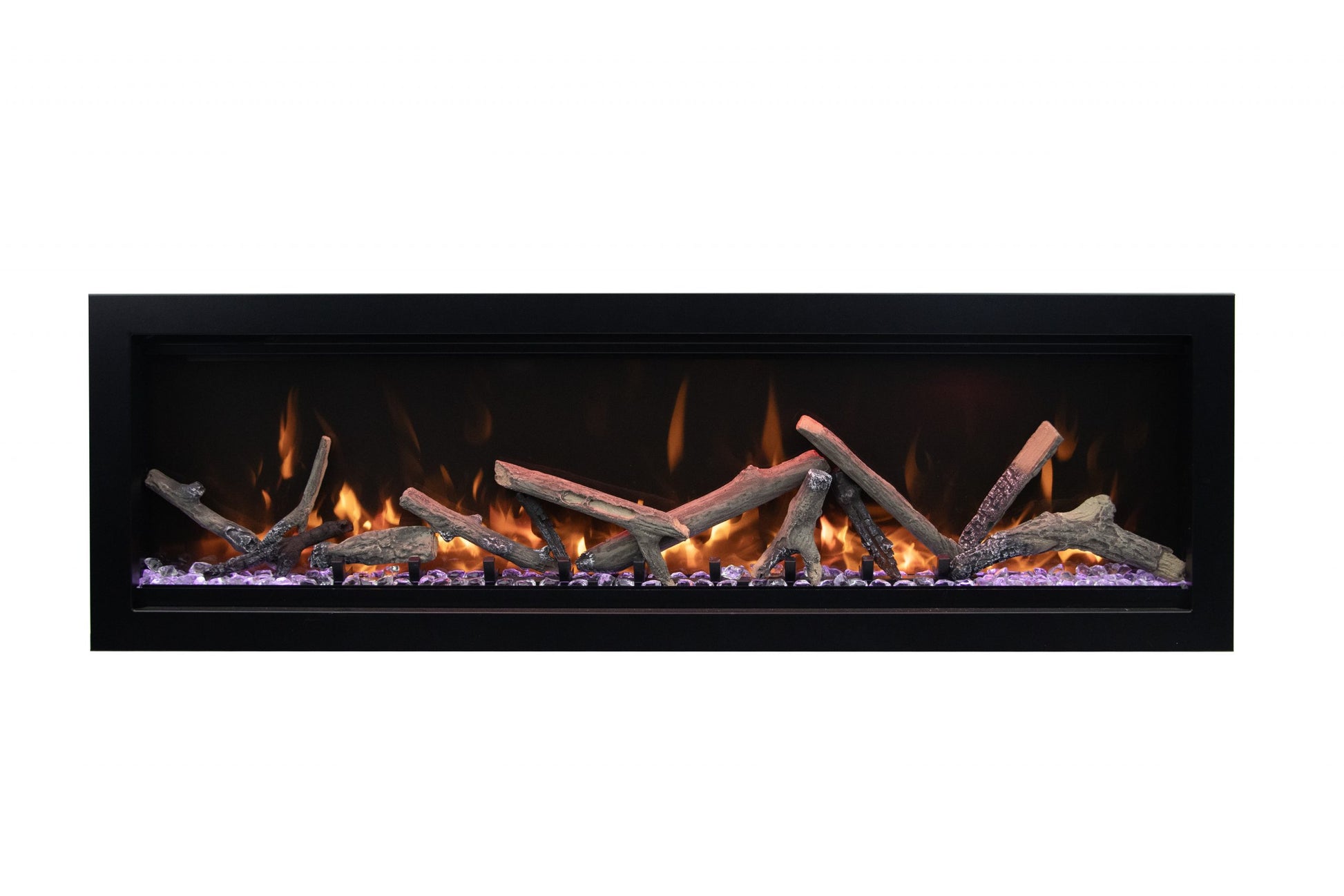 Amantii Symmetry Lumina 34" Indoor / Outdoor Built-in Smart Electric Fireplace