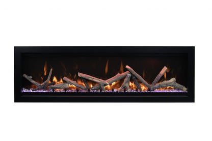 Amantii Symmetry Lumina 34" Indoor / Outdoor Built-in Smart Electric Fireplace