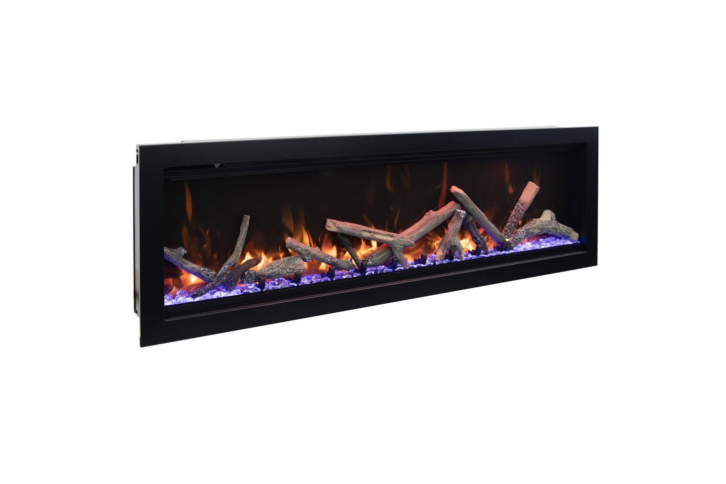 Amantii Symmetry Lumina 34" Indoor / Outdoor Built-in Smart Electric Fireplace