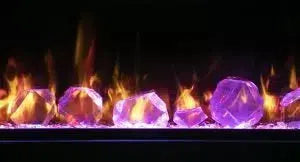 Amantii Symmetry Lumina 34" Indoor / Outdoor Built-in Smart Electric Fireplace