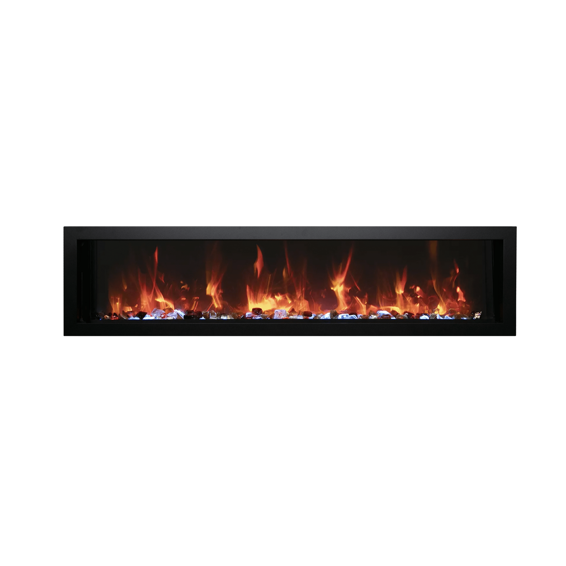 Amantii Symmetry Xtra Slim 55" Wall Mount Non-Smart Electric Fireplace