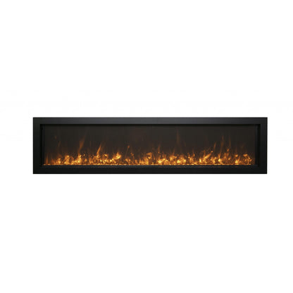 Amantii Symmetry Xtra Slim 55" Wall Mount Non-Smart Electric Fireplace
