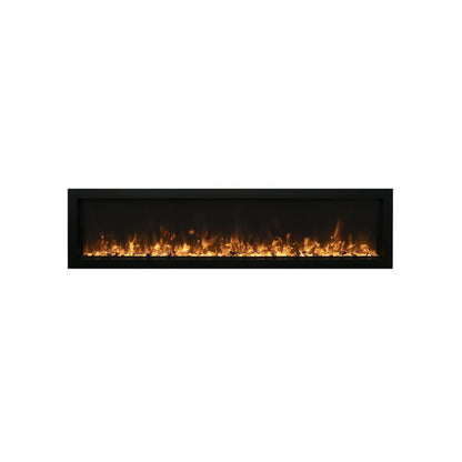 Amantii Symmetry Xtra Slim 55" Wall Mount Non-Smart Electric Fireplace
