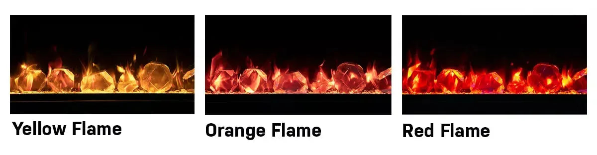Amantii THE CUBE Lumina 20" 3-Sided Smart Wall Mount Electric Fireplace