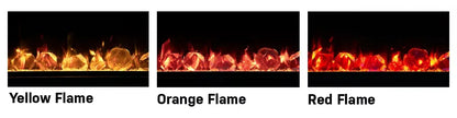 Amantii THE CUBE Lumina 20" 3-Sided Smart Wall Mount Electric Fireplace