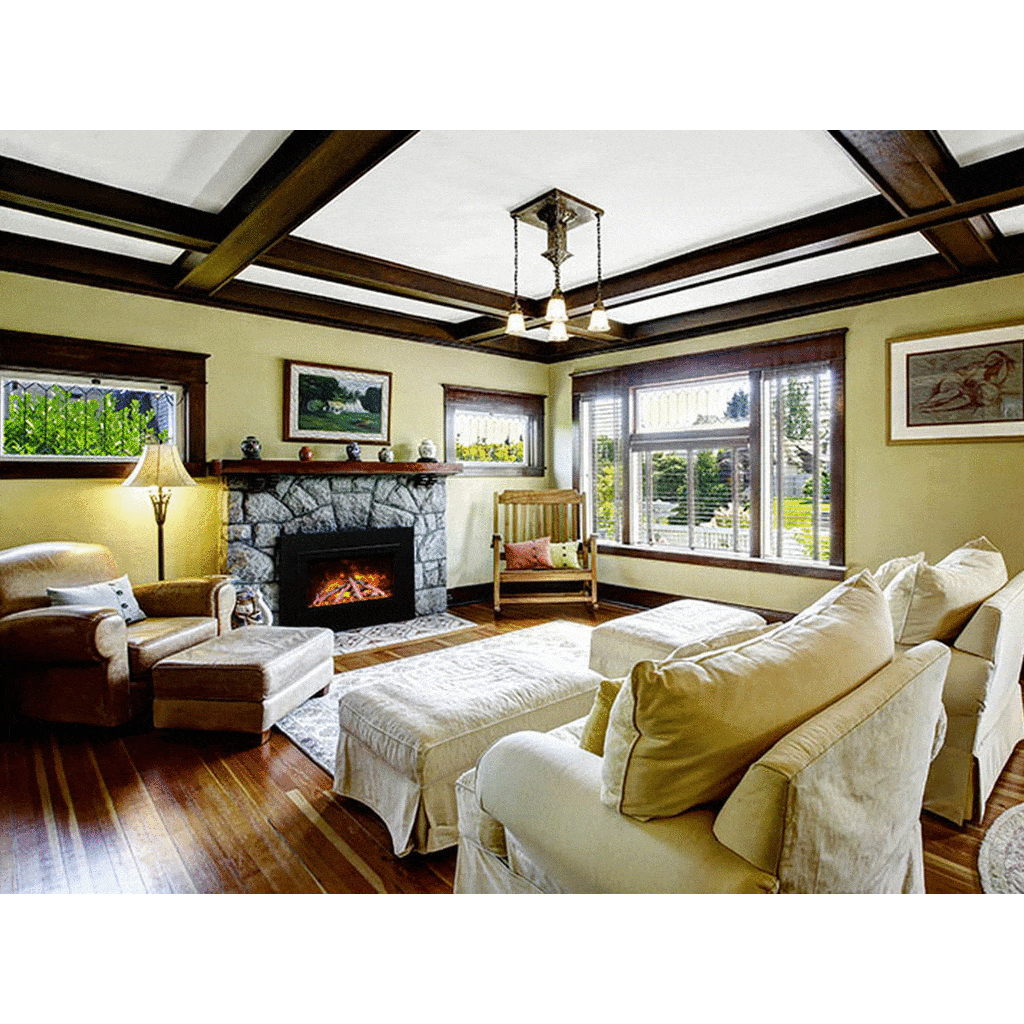 Amantii TRD 26" Traditional Series Built-In Electric Fireplace Insert