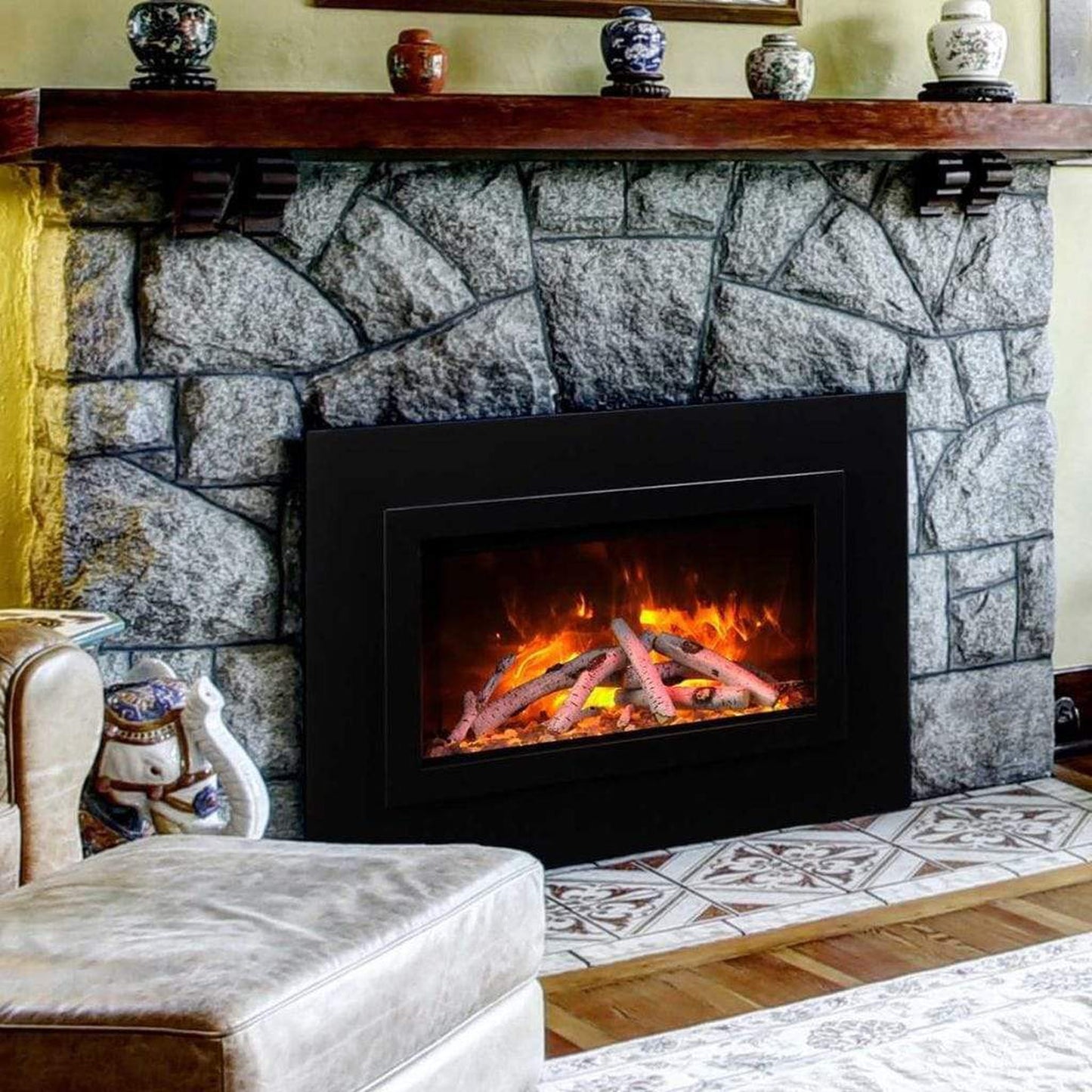 Amantii TRD 26" Traditional Series Built-In Electric Fireplace Insert
