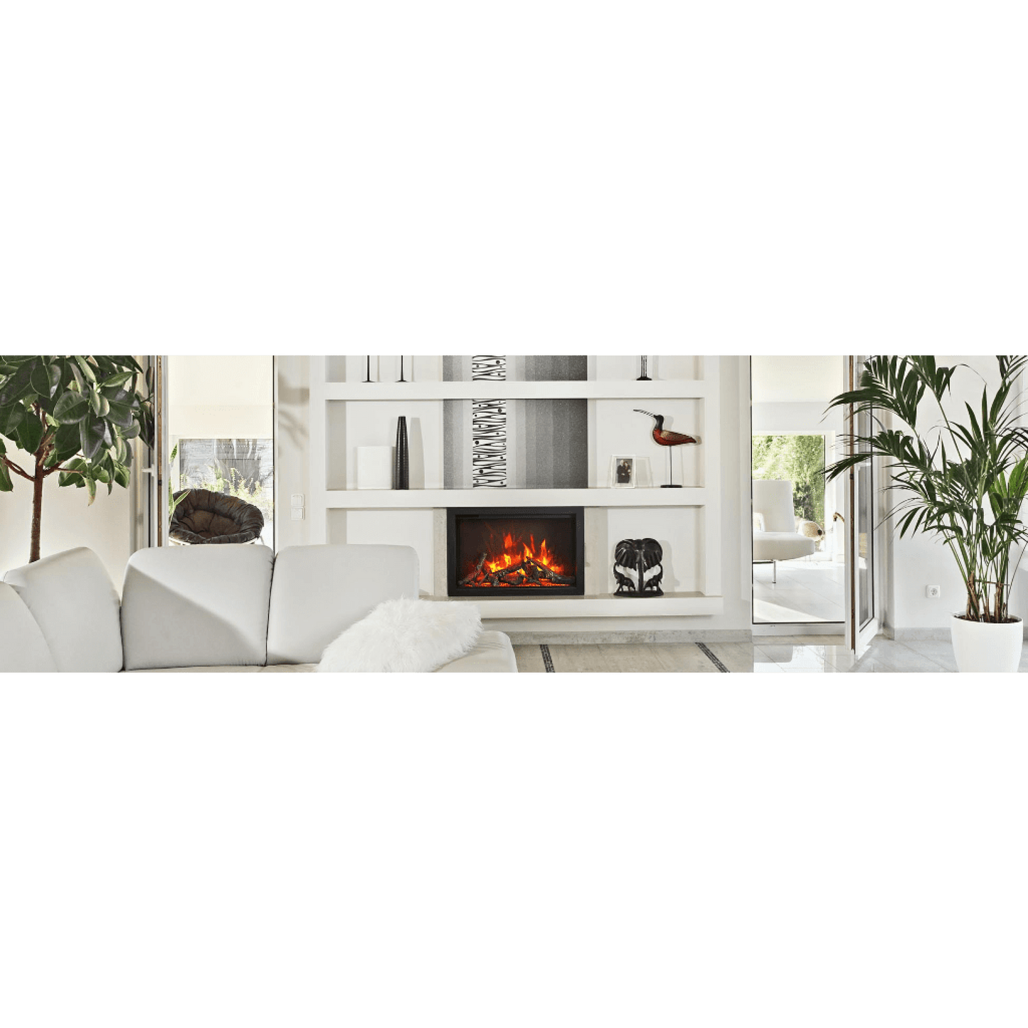 Amantii TRD 30″ Traditional Series Built-In Electric Fireplace Insert