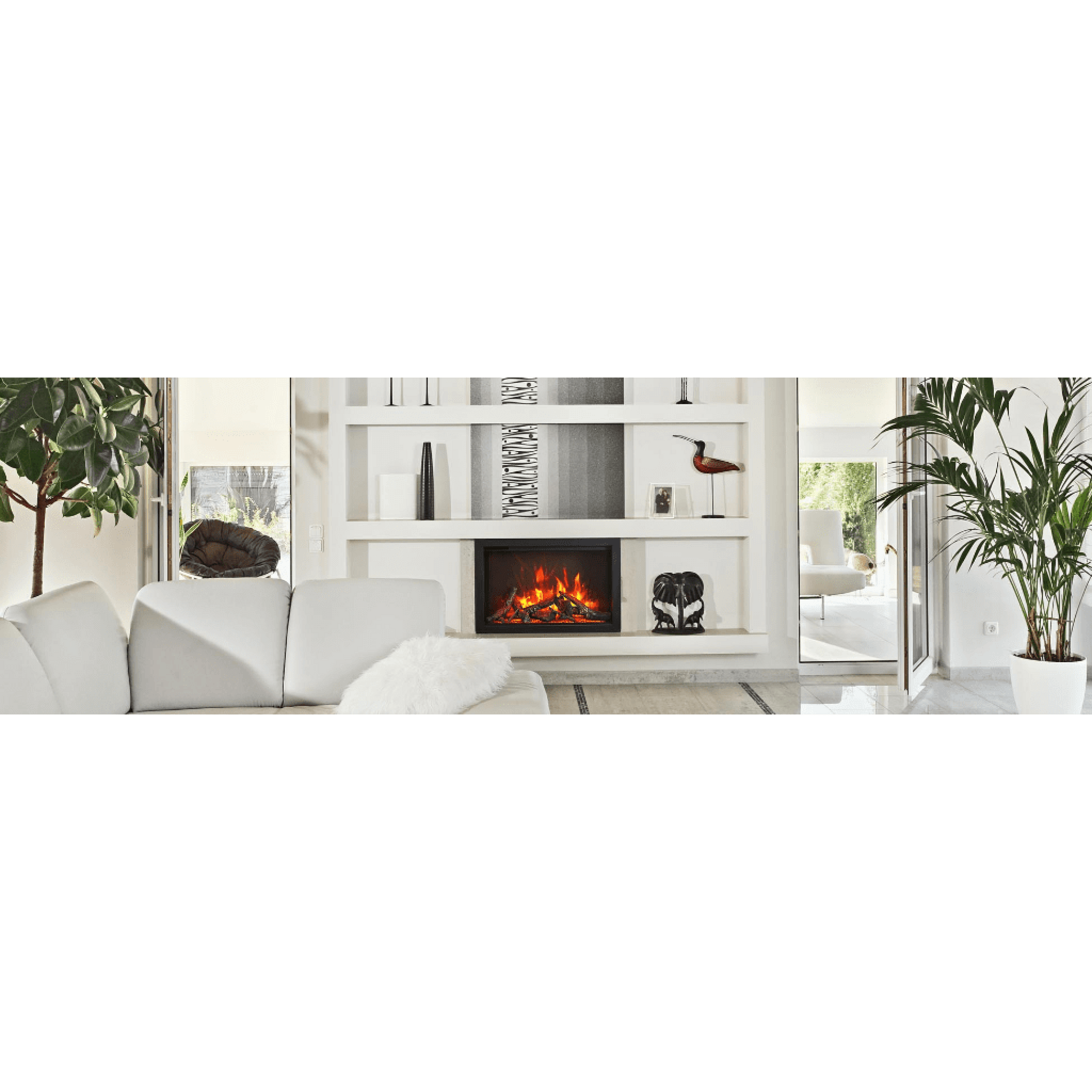 Amantii TRD 30″ Traditional Series Built-In Electric Fireplace Insert