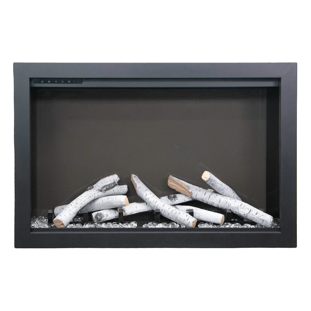 Amantii TRD 33" Traditional Bespoke Indoor/Outdoor Electric Insert Fireplace