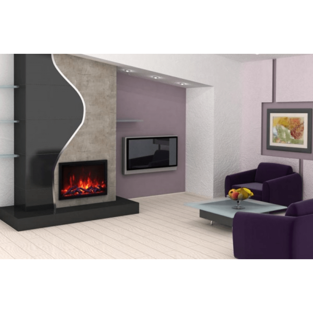 Amantii TRD 33″ Traditional Series Built-In Electric Fireplace - US Fireplace Store