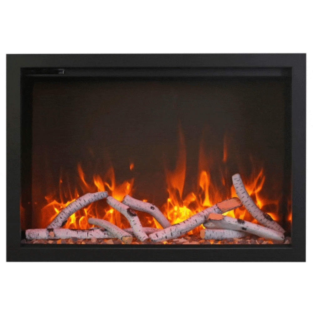Amantii TRD 38" Traditional Series Built-In Electric Fireplace Insert