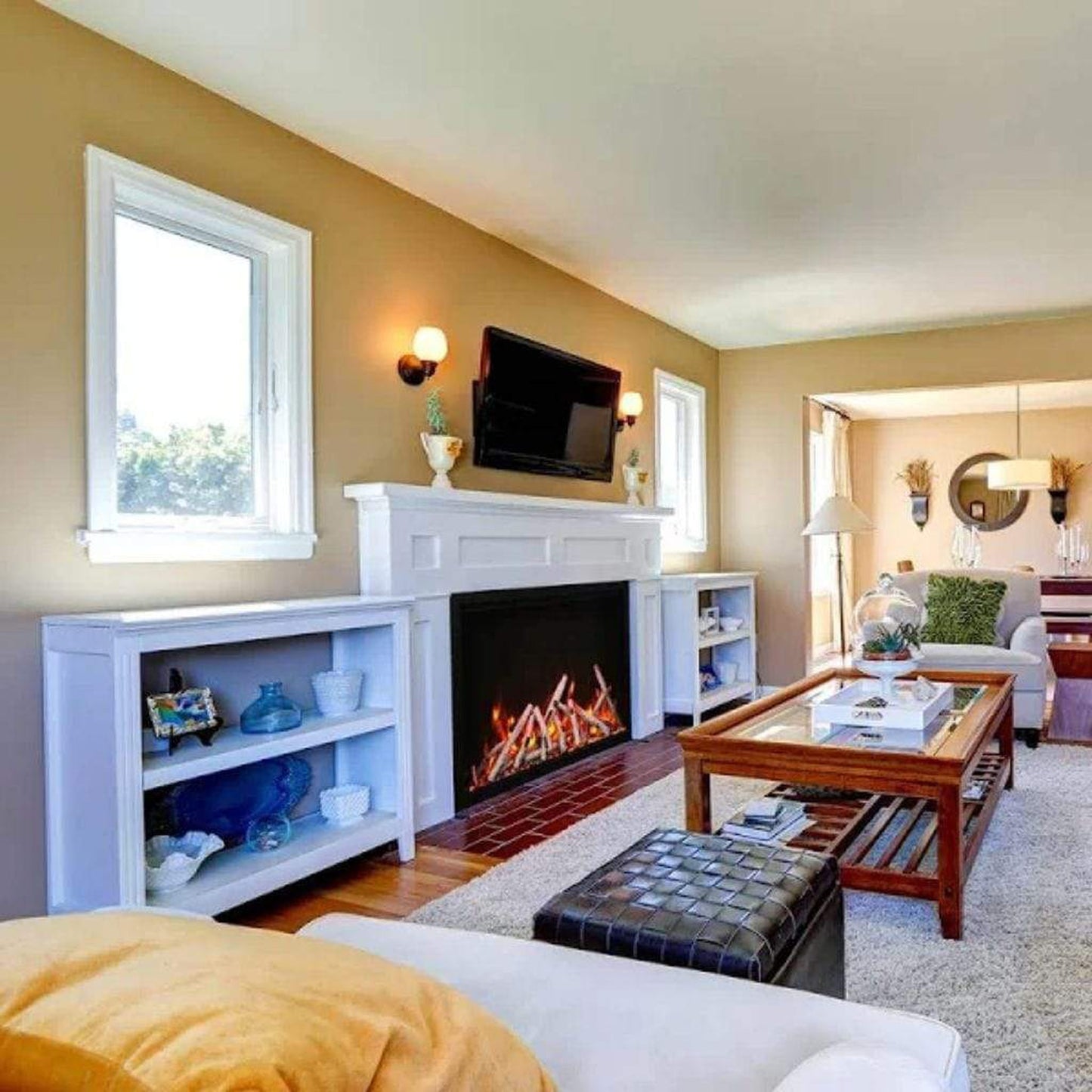 Amantii TRD 38" Traditional Series Built-In Electric Fireplace Insert