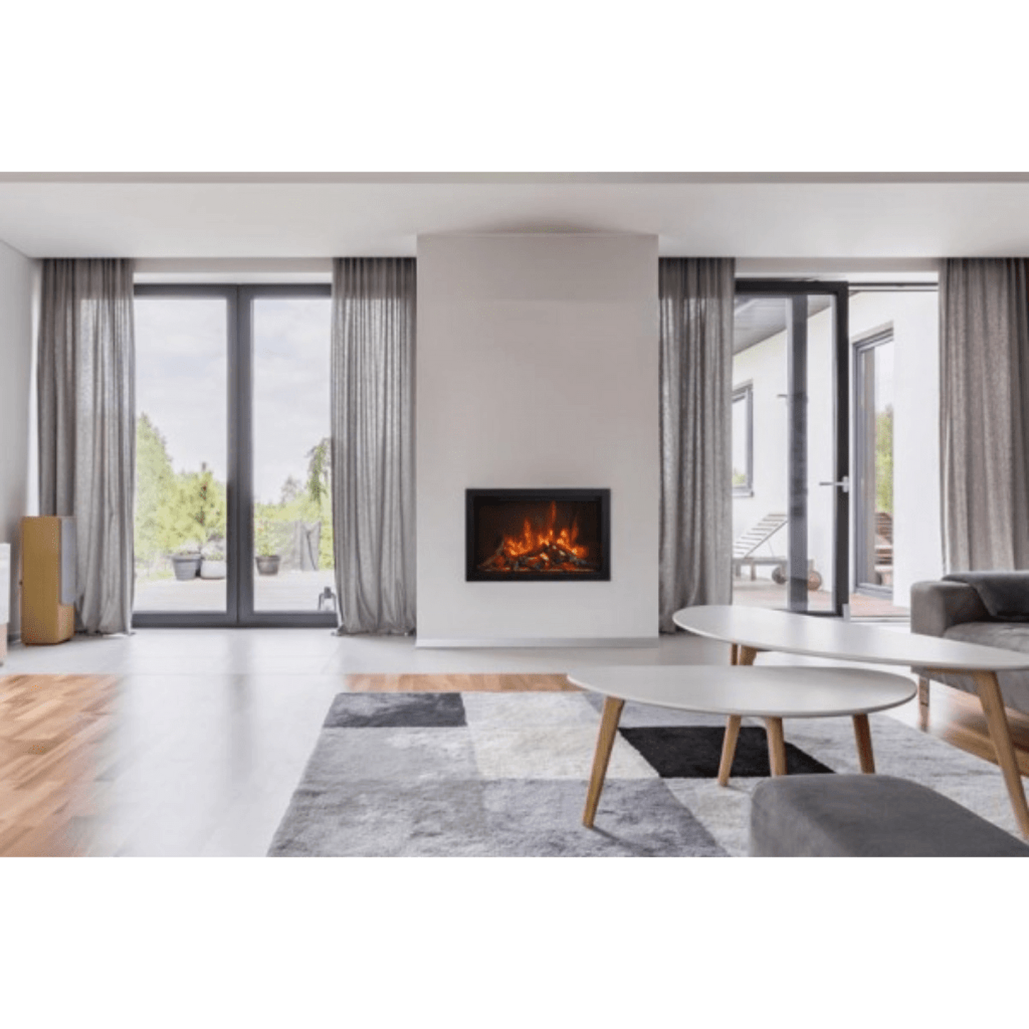 Amantii TRD 38" Traditional Series Built-In Electric Fireplace Insert