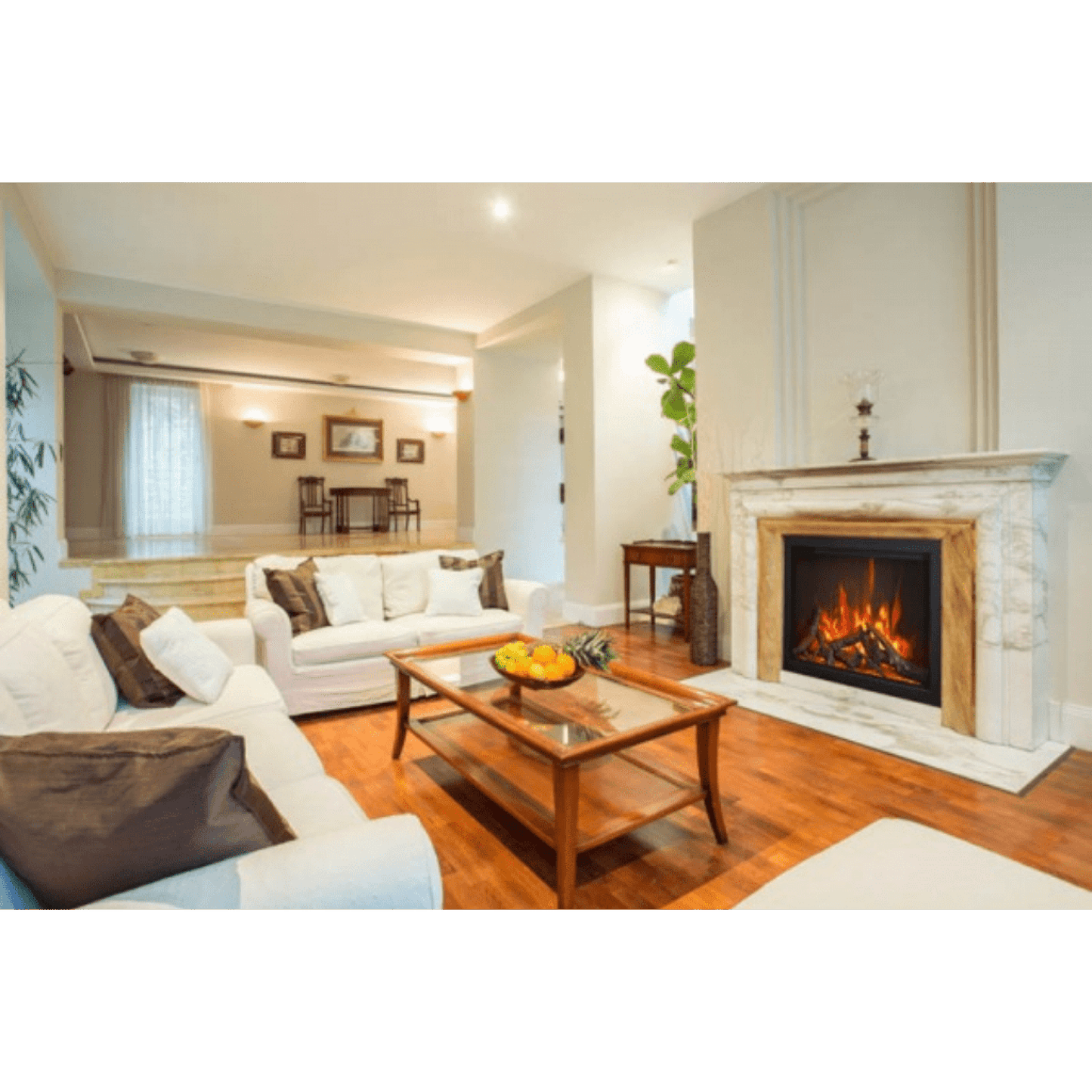 Amantii TRD 38" Traditional Series Built-In Electric Fireplace Insert