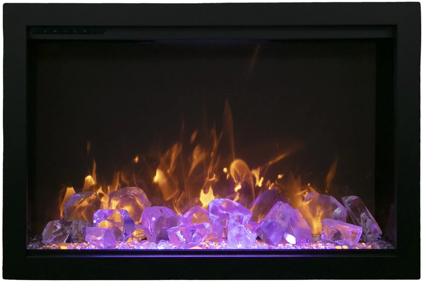 Amantii Traditional Bespoke 30" Indoor/Outdoor Smart Electric Fireplace Insert