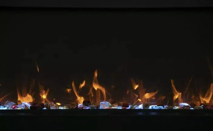 Amantii Traditional Bespoke 30" Indoor/Outdoor Smart Electric Fireplace Insert