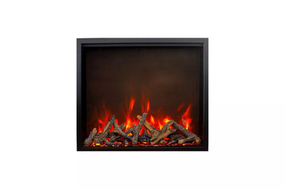 Amantii Traditional Bespoke 30" Indoor/Outdoor Smart Electric Fireplace Insert