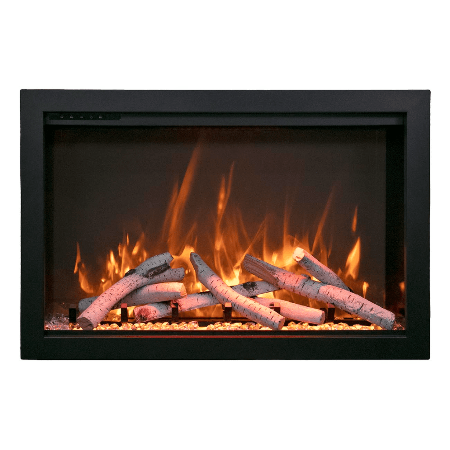 Amantii Traditional Bespoke 33" Indoor/Outdoor Smart Electric Fireplace Insert