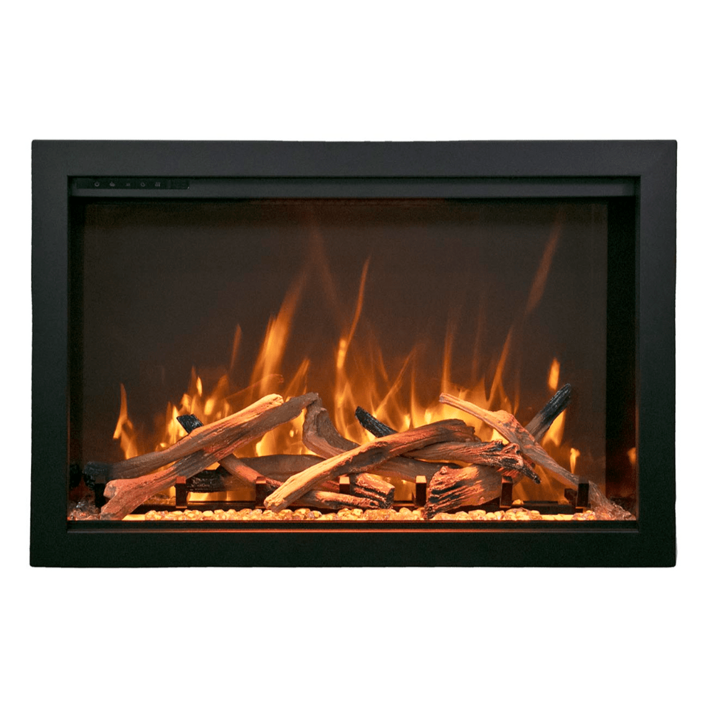 Amantii Traditional Bespoke 33" Indoor/Outdoor Smart Electric Fireplace Insert