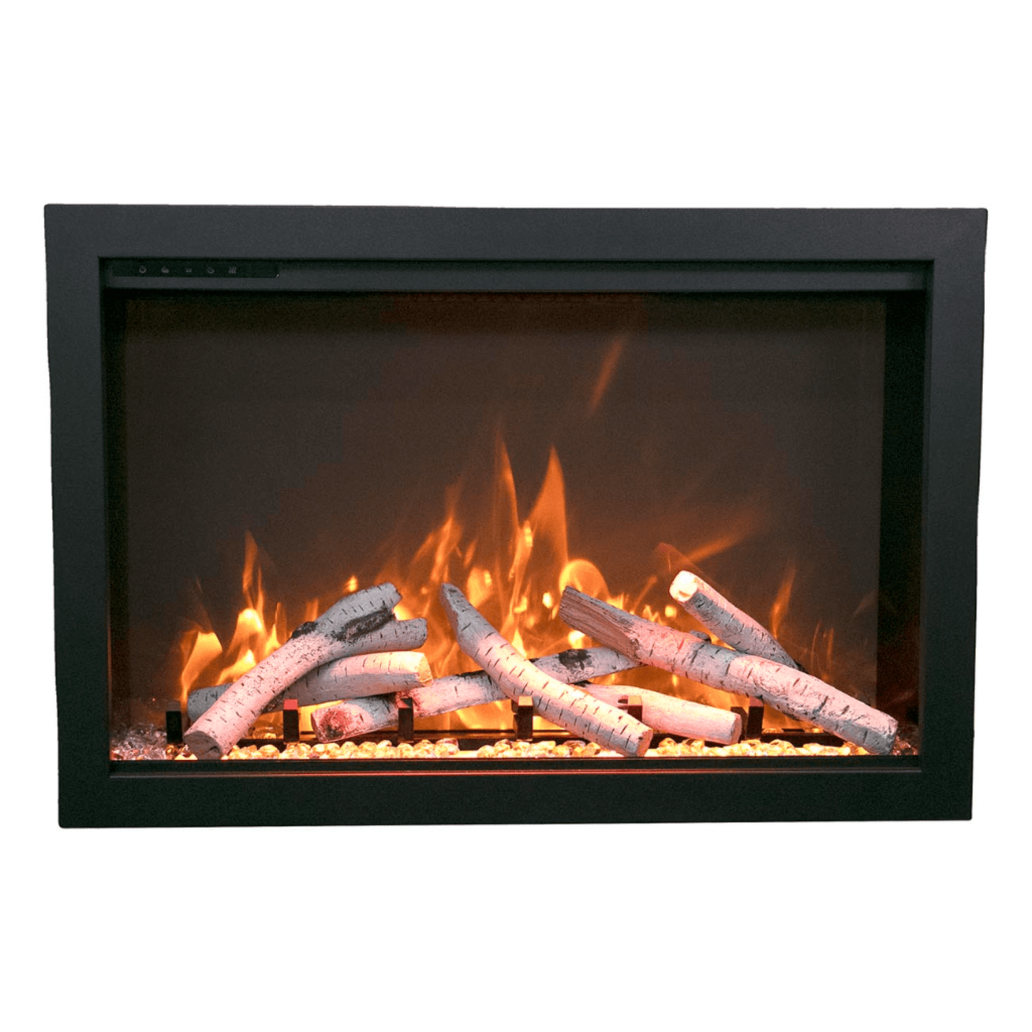 Amantii Traditional Bespoke 33" Indoor/Outdoor Smart Electric Fireplace Insert