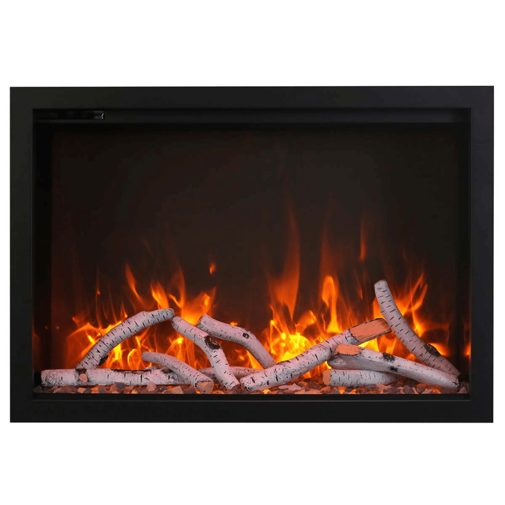 Amantii Traditional Bespoke 33" Indoor/Outdoor Smart Electric Fireplace Insert