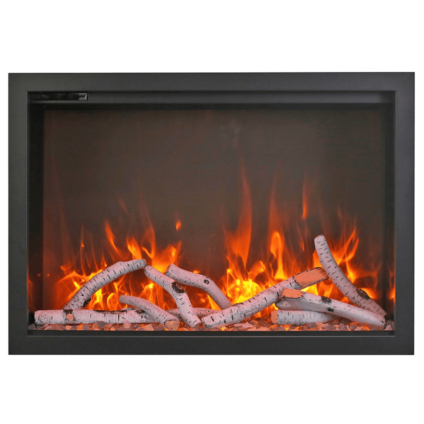 Amantii Traditional Bespoke 33" Indoor/Outdoor Smart Electric Fireplace Insert