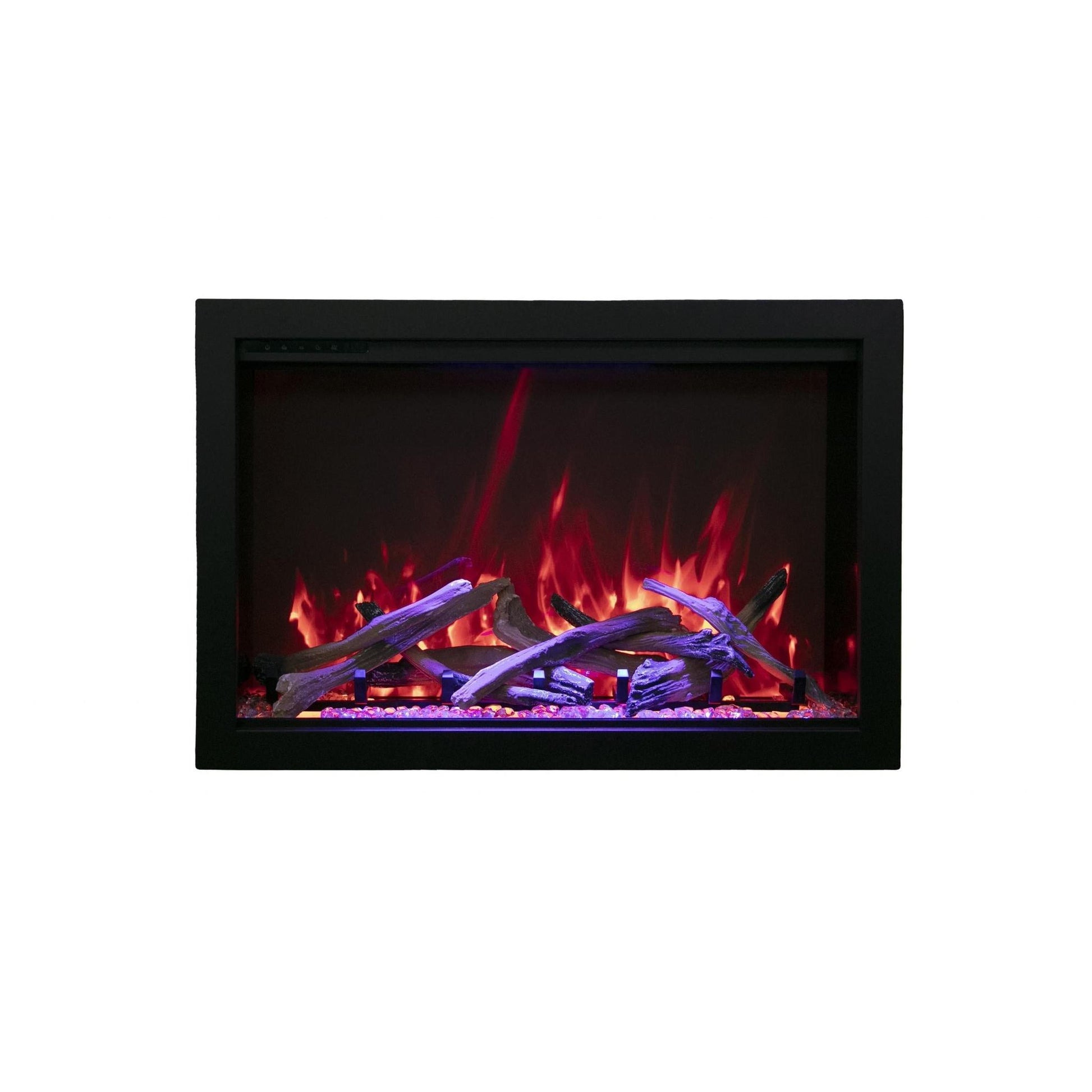Amantii Traditional Bespoke 44" Indoor/Outdoor Smart Electric Fireplace Insert