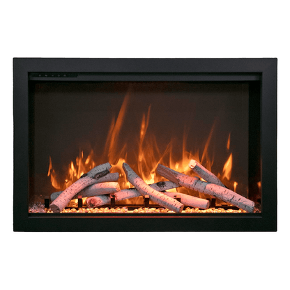 Amantii Traditional Bespoke 38" Indoor/Outdoor Smart Electric Fireplace Insert