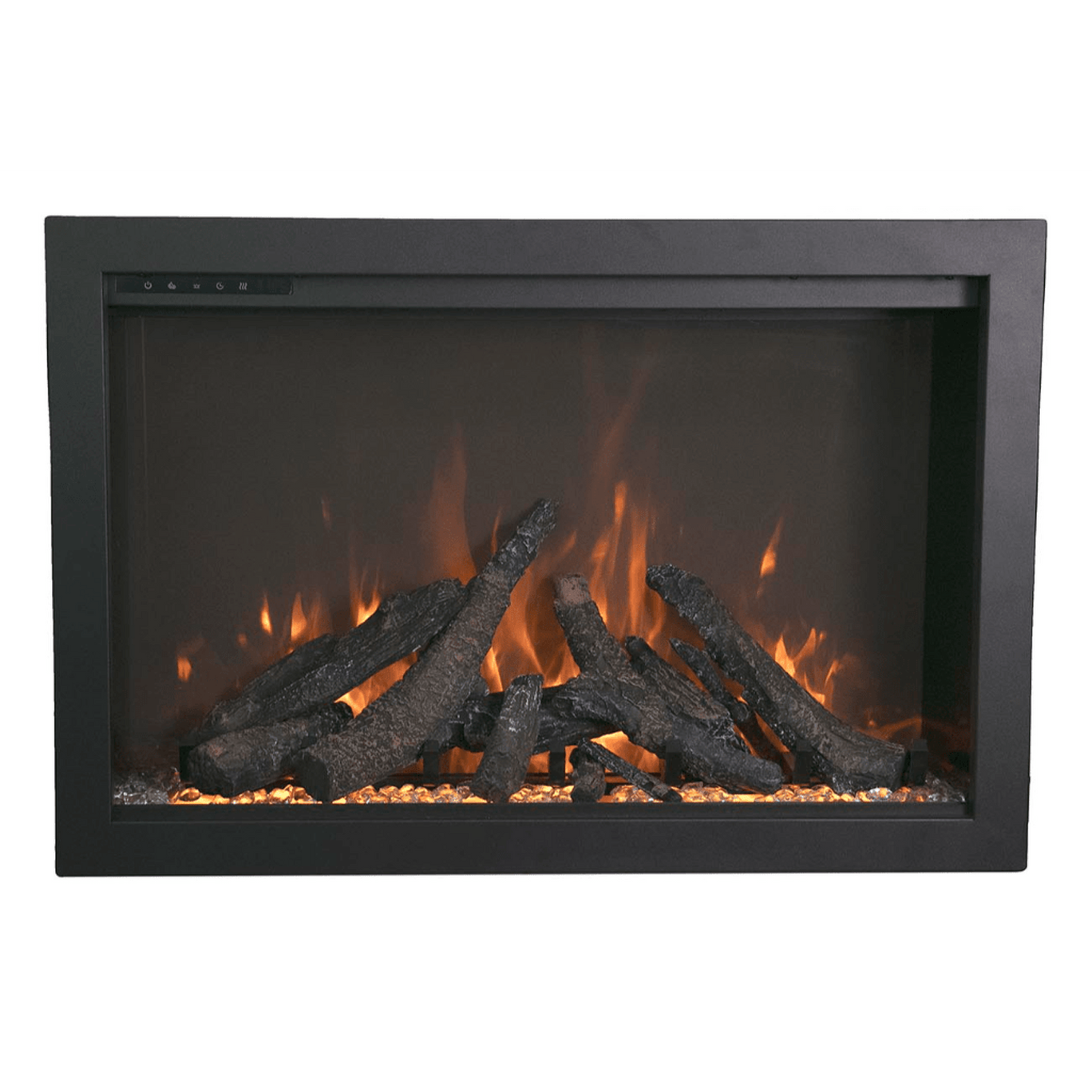 Amantii Traditional Bespoke 38" Indoor/Outdoor Smart Electric Fireplace Insert