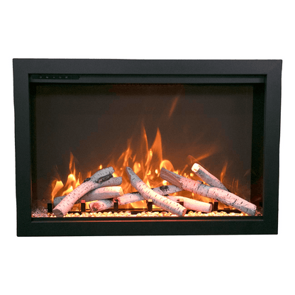 Amantii Traditional Bespoke 38" Indoor/Outdoor Smart Electric Fireplace Insert