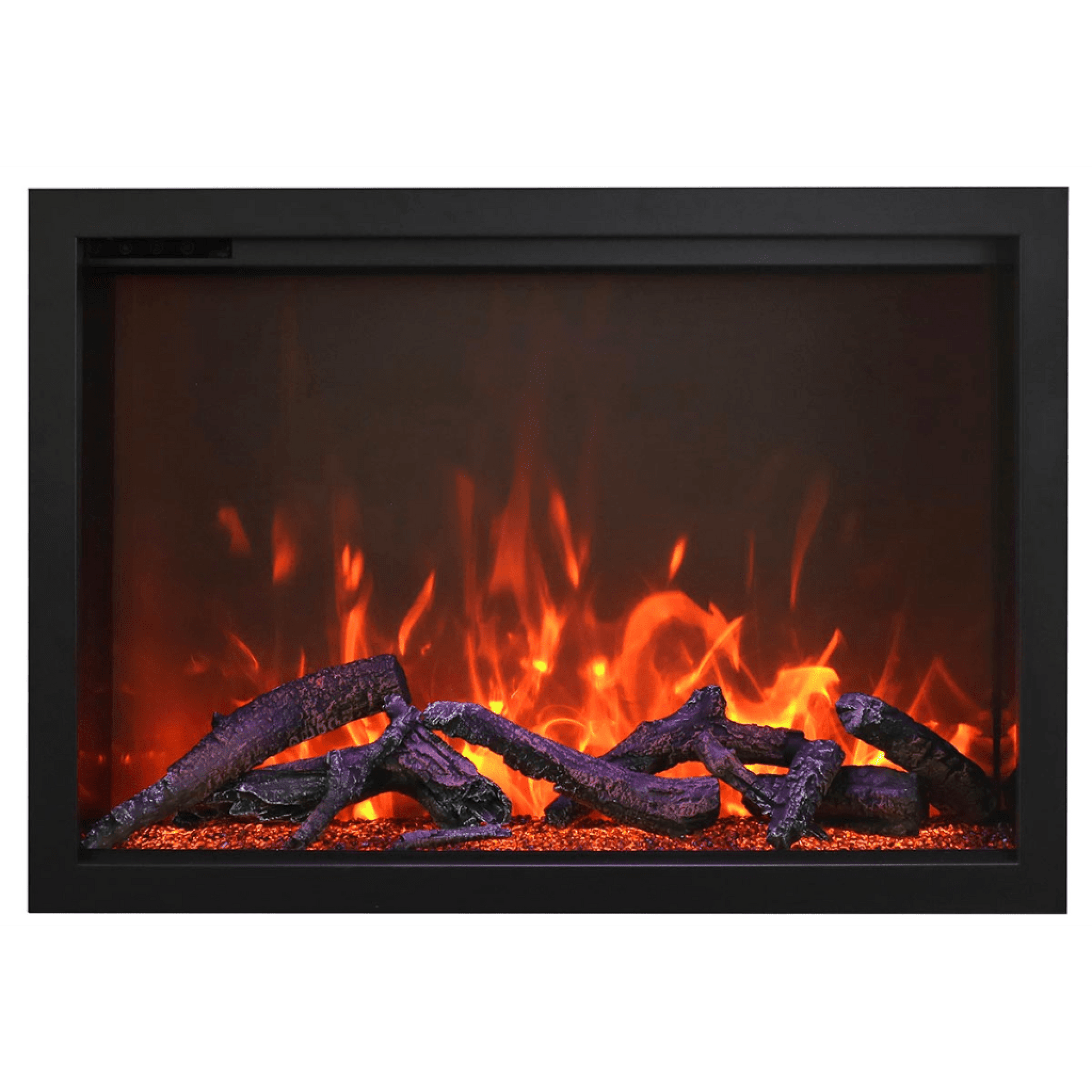 Amantii Traditional Bespoke 38" Indoor/Outdoor Smart Electric Fireplace Insert