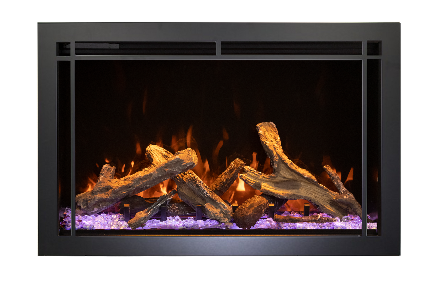 Amantii Traditional Lumina 26" Indoor/Outdoor Smart Electric Fireplace Insert