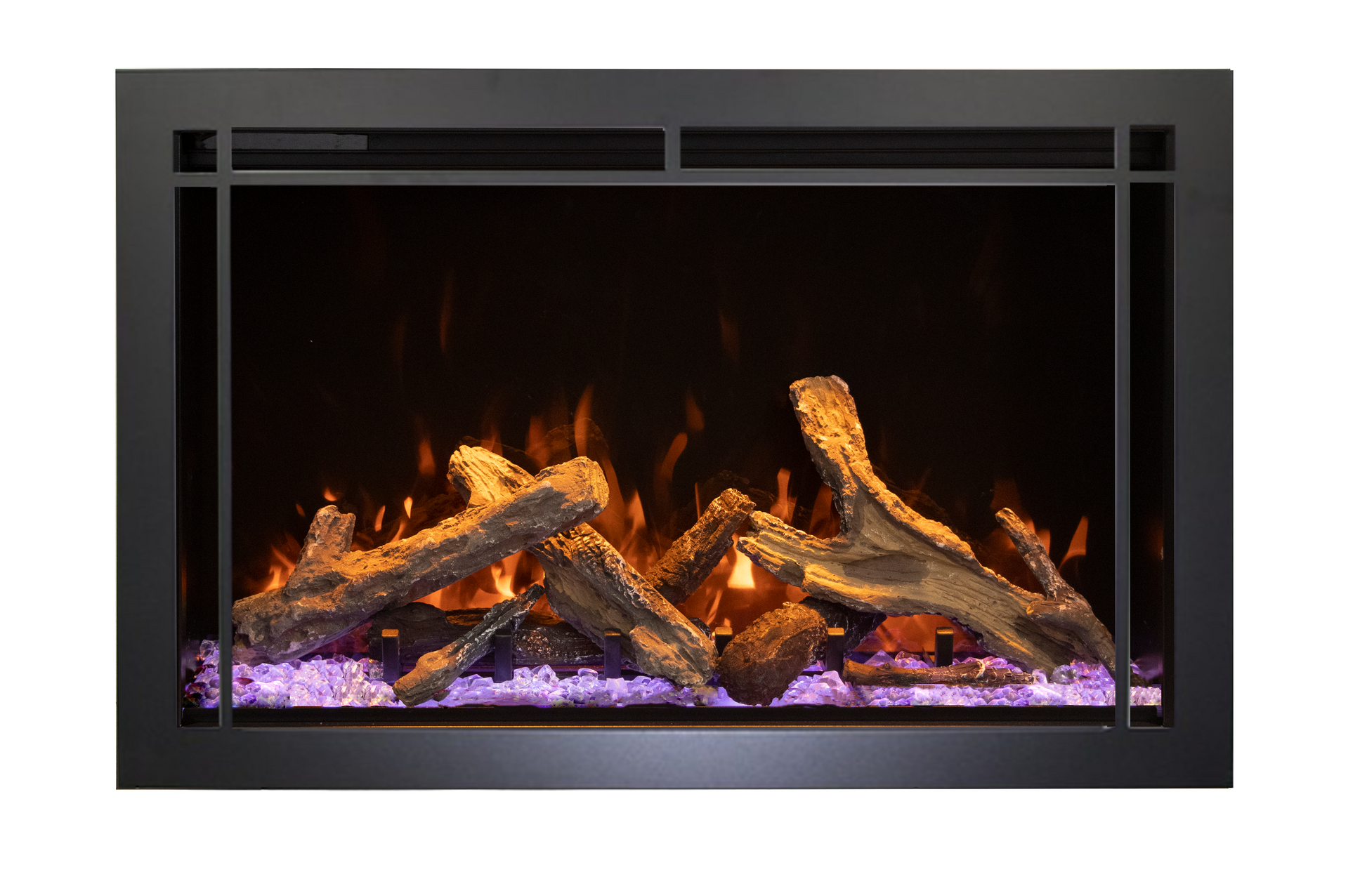 Amantii Traditional Lumina 26" Indoor/Outdoor Smart Electric Fireplace Insert