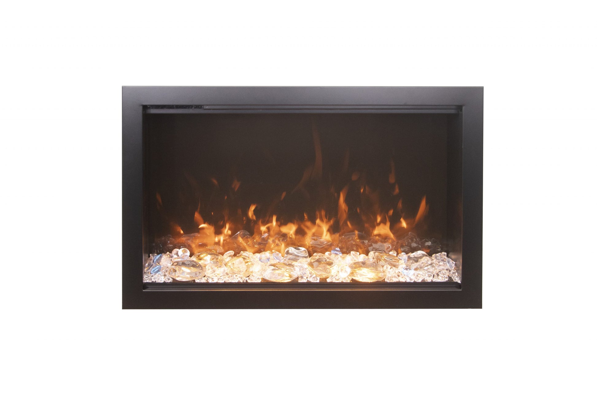 Amantii Traditional Lumina 26" Indoor/Outdoor Smart Electric Fireplace Insert