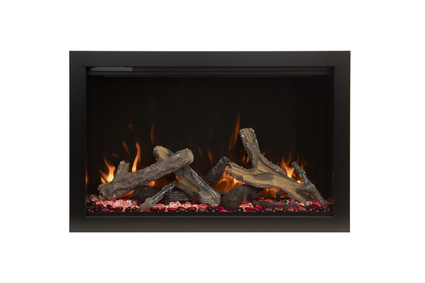 Amantii Traditional Lumina 26" Indoor/Outdoor Smart Electric Fireplace Insert