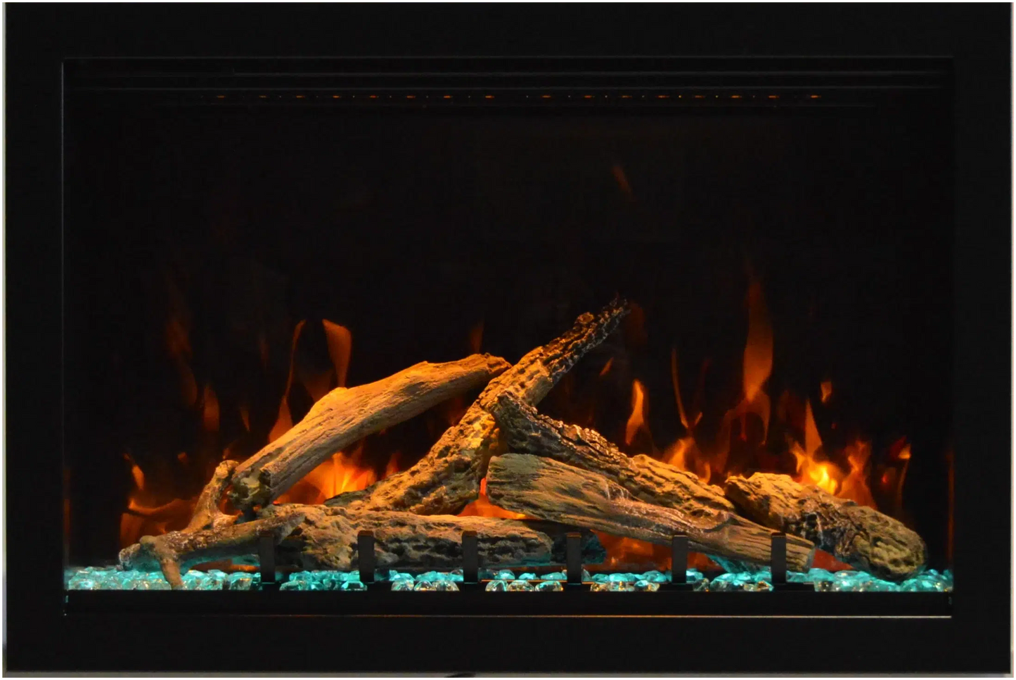 Amantii Traditional Lumina 30" Indoor/Outdoor Smart Electric Fireplace